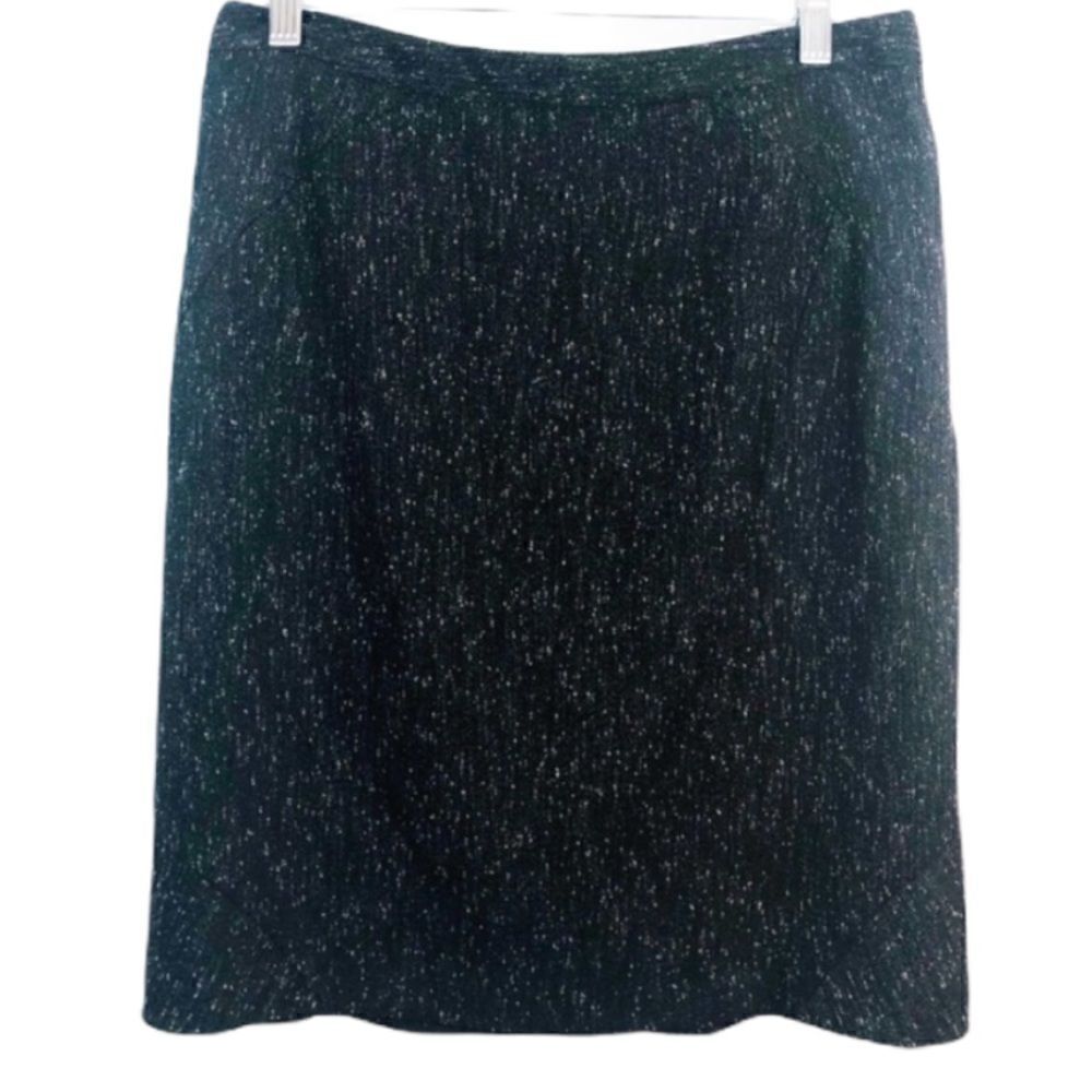 NWT Tahari Brown Shimmery Skirt 8‎